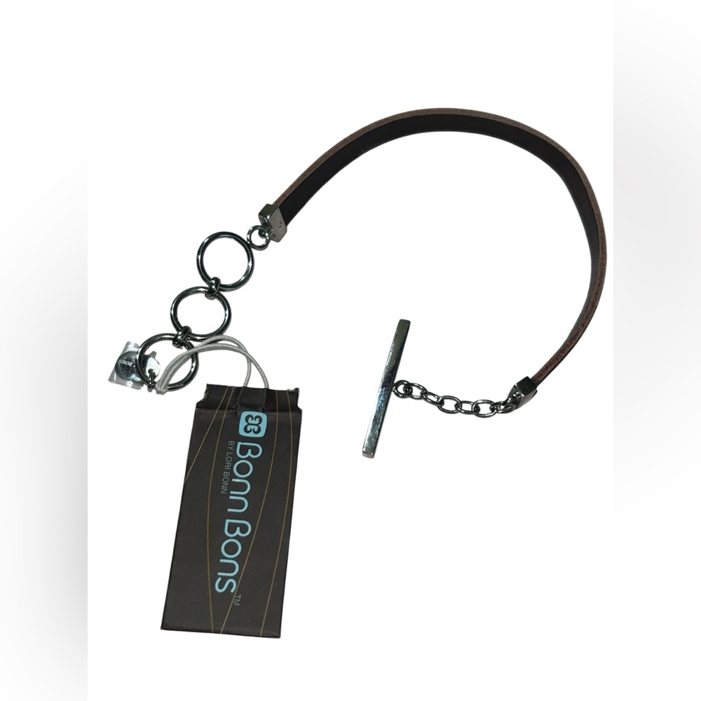 Lori Bonn Belgium chocolate slide bracelet